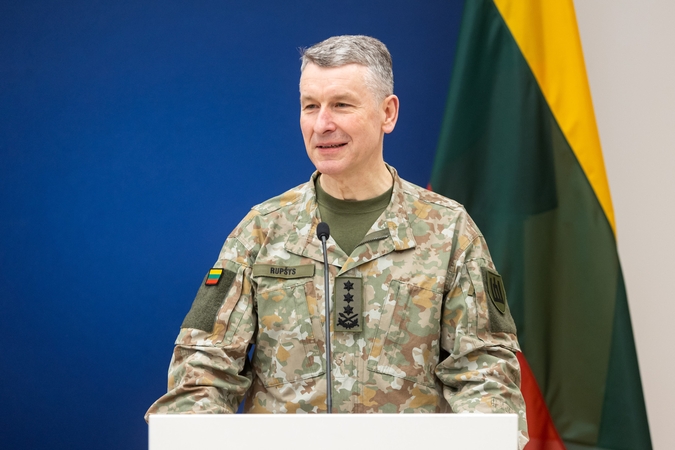 V. Rupšys: Lietuvoje bus organizuojami mokymai Ukrainos kariams