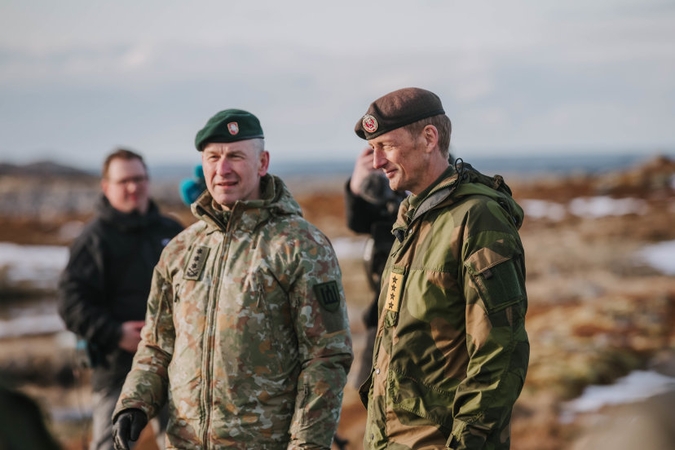 V. Rupšys: Norvegijos indėlis regiono saugumui – labai svarbus Lietuvai