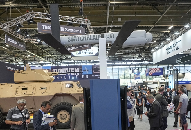 Viceministras: kovinių dronų iš JAV perkanti Lietuva jų papildomai gaus kaip paramą
