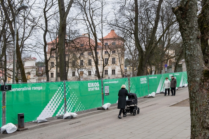 Vėl kalbama apie Sapiegų parko tvarkymą: drastiškų pasikeitimų bus mažiau?