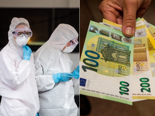 Su virusu kovojusiems medikams – papildomi 7 mln. eurų už balandį