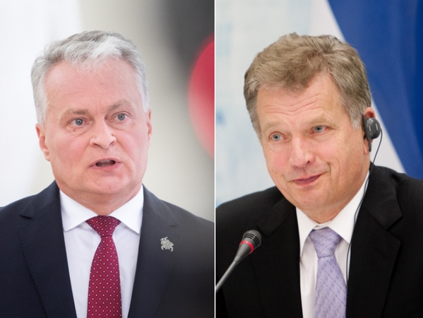 G. Nausėda pakvietė Suomijos prezidentą palaikyti sankcijas Baltarusijai