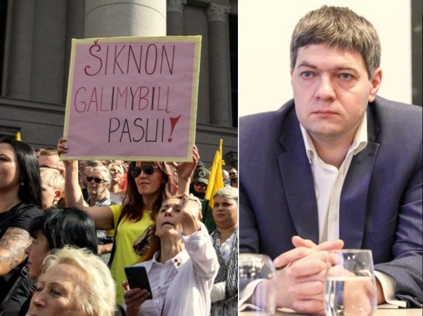 A. Mazuronis: neleisdamos protestų, savivaldybės užsiima politine cenzūra