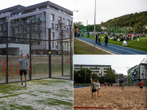 Paplaujoje atidarytas Kaukysos sporto aikštynas: pamatykite, kaip jis atrodo