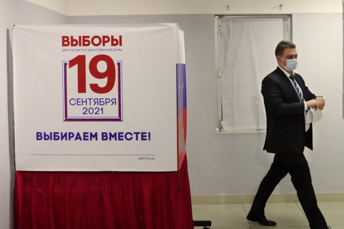 Lietuvos politikai parlamento rinkimus Rusijoje vadina farsu