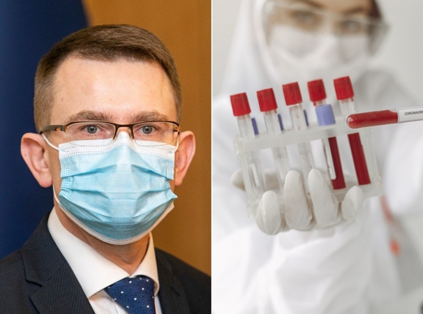 A. Dulkys įpareigojo laboratorijas COVID-19 tyrimų atsakymus pateikti per parą
