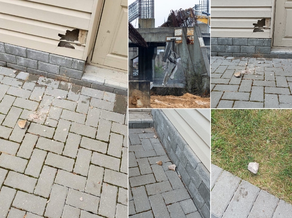 Stadiono konstrukcijų sprogdinimai sustabdyti: akmenys skriejo į gyvenamuosius namus
