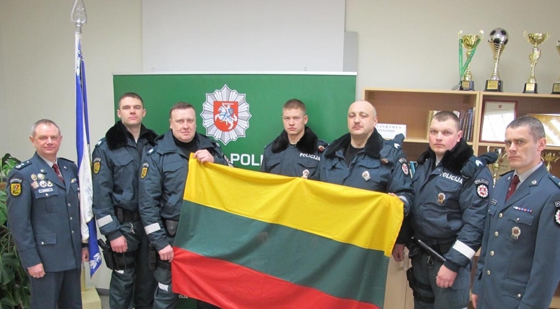 Į Slovėniją padėti kolegoms išvyko dar viena Lietuvos policininkų grupė