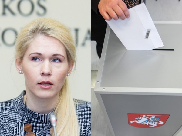 VRK vadovė apie balsavimą izoliacijoje: kai kas tiesiog tyčiojasi iš komisijos narių