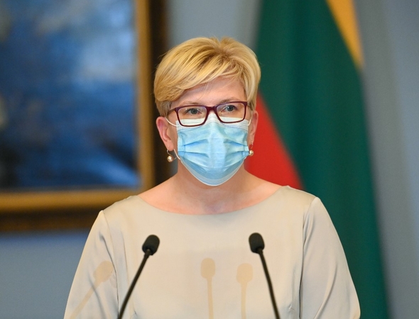 Premjerė Ingrida Šimonytė