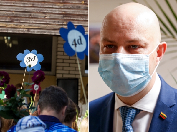 A. Veryga apie mokslo metų pradžią: renginiai turėtų būti skaidomi į grupes