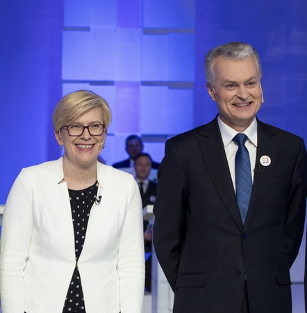 G. Nausėdos ir I. Šimonytės rinkimų sąskaitos smarkiai išaugo paskutinėmis dienomis