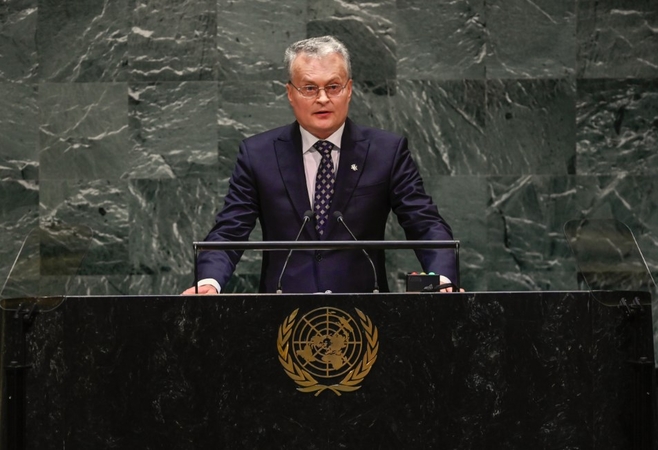 Prezidentas dalyvaus Jungtinių Tautų Generalinėje Asamblėjoje