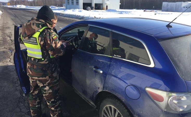 Tik maža dalis atvykstančiųjų iš Lenkijos nepasirūpino privaloma anketa