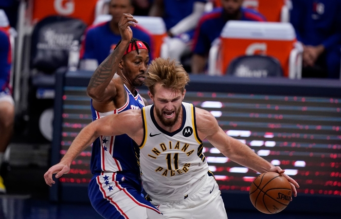 Įspūdinga: D. Sabonis – ir vėl rezultatyviausias „Pacers“ žaidėjas