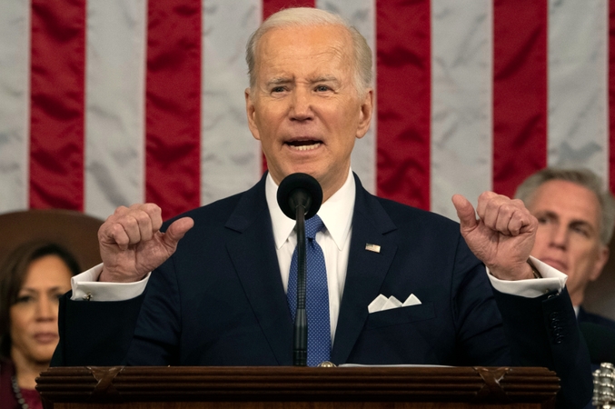 J. Bideno metinės kalbos akcentai – daugiau vienybės nei konfliktų