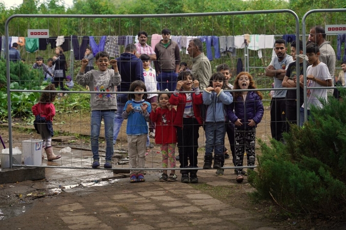 Ministrė: į tinkamas patalpas migrantus perkelti tikimasi per kelias savaites