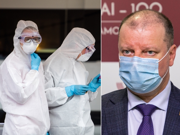 Premjeras apie kovą su COVID-19: kai kurios savivaldybės atrodo beviltiškai