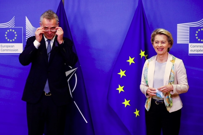 Prezidentūra: į Lietuva atvyksta J. Stoltenbergas ir U. von der Leyen