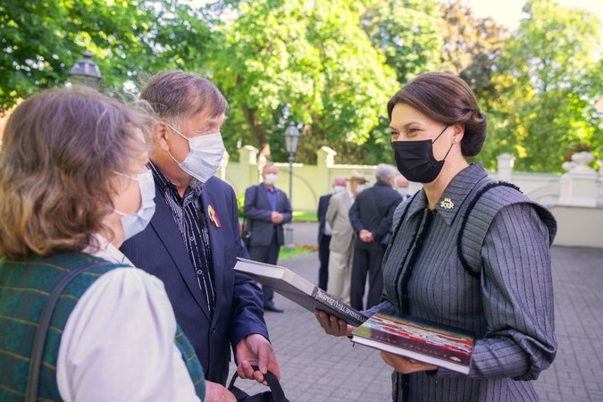 D. Nausėdienė susitiko su tremtiniais ir politiniais kaliniais