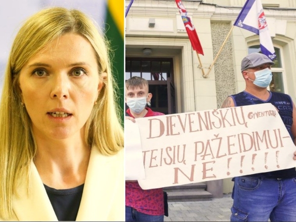A. Bilotaitė: šiuo metu vežti migrantų į Dieveniškes neketinama