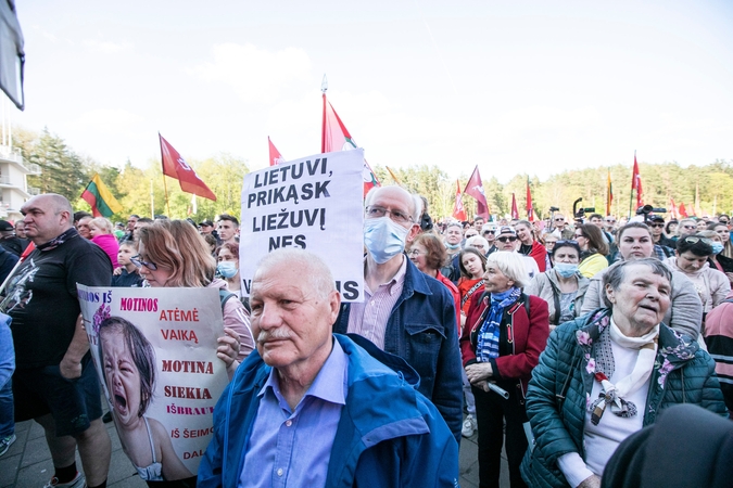 Negavę leidimo Šeimų maršui, organizatoriai žada protestuoti privačioje teritorijoje