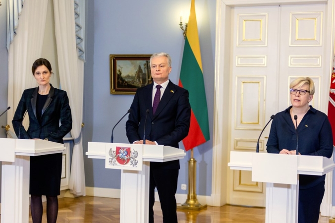 Šalies vadovai tikina: Lietuva yra saugi dėl to, kad yra NATO narė
