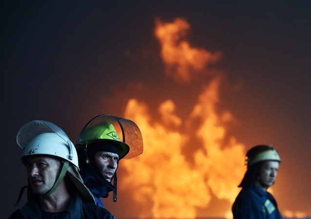 Ukrainos vaikų stovykloje kilus gaisrui žuvo dvi mergaitės