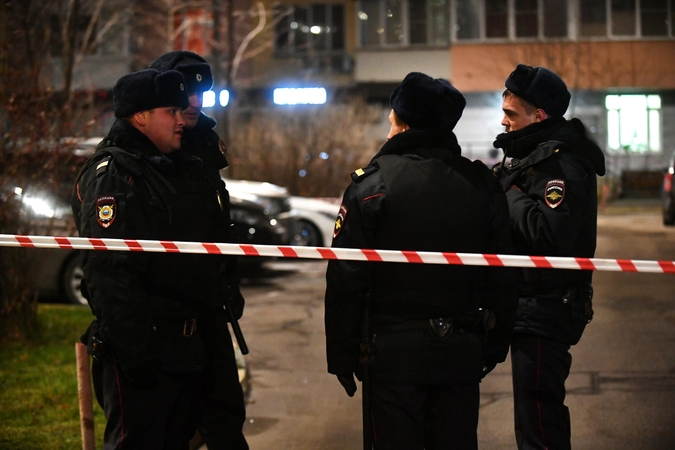 Šiurpi žmogžudystė Maskvoje: nušautas aukštas policijos pareigūnas ir jo brolis
