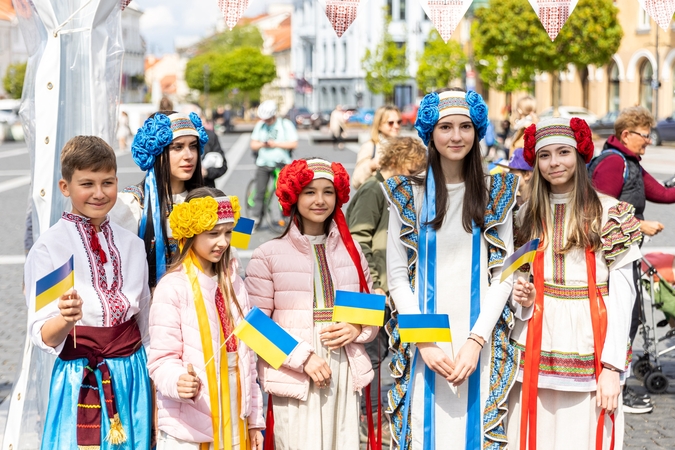 Per savaitę į Lietuvą atvyko 1,3 tūkst. karo pabėgėlių iš Ukrainos