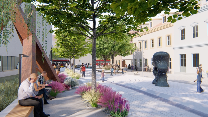 Vilniaus Senamiestį su Naujamiesčiu sujungs nauja pėsčiųjų alėja