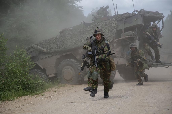 Lietuvoje prasidės NATO priešakinių pajėgų kovinės pratybos