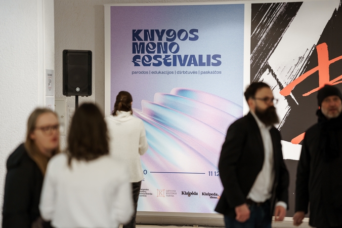 KKKC Parodų rūmuose vyksta Knygos meno festivalis.