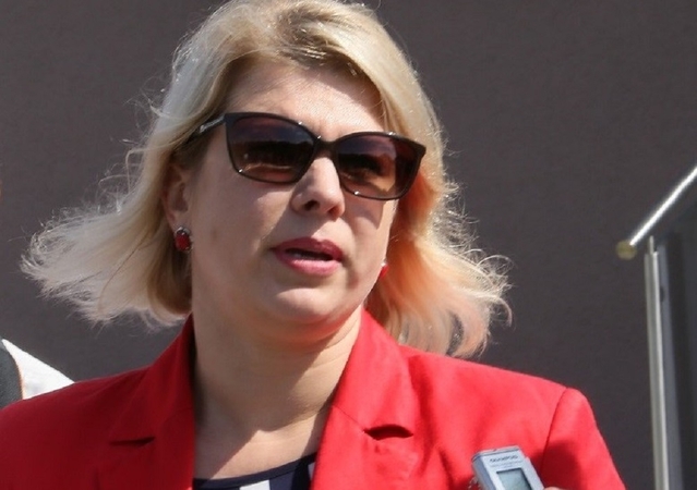 Praeitis: vienas paskutiniųjų buvusios Žuvininkystės tarnybos vadovės I. Šidlauskienės susitikimų su žiniasklaida Klaipėdoje 2017 m. vasarą.