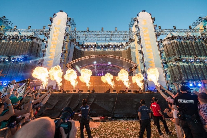 „Summerburst“ pristatė oficialų festivalio teritorijos žemėlapį