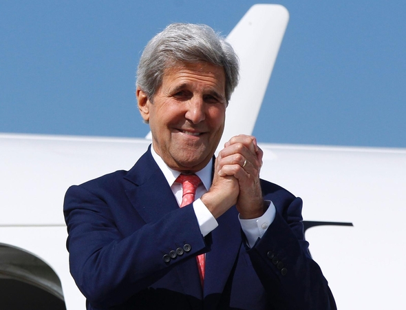 J. Kerry patikins Ukrainą dėl JAV paramos Rusijos grėsmės akivaizdoje