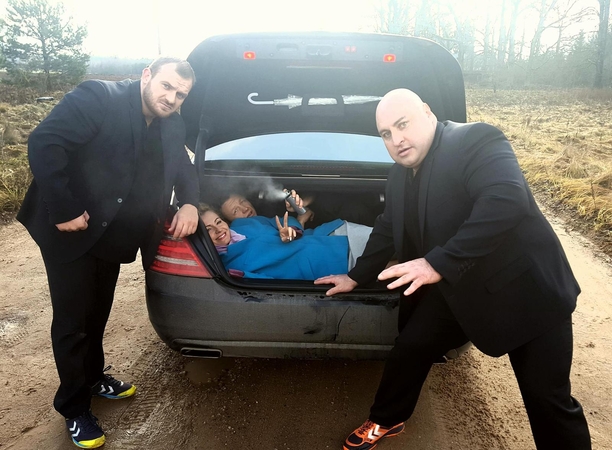 Komiškame seriale nusifilmavęs galiūnas V. Blekaitis pasuks į aktorystę?