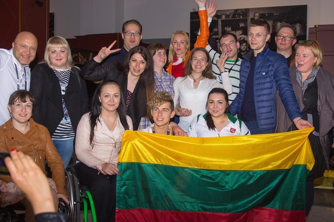 Akcijos dalyvių viešnagė Stokholme 2016-aisiais vykusioje „Eurovizijoje”.