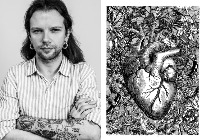Įtaka: senųjų grafikų iliustracijų pakerėtas L. Šalčius didžiausiu įkvėpimo šaltiniu vadina antikvarines knygas.