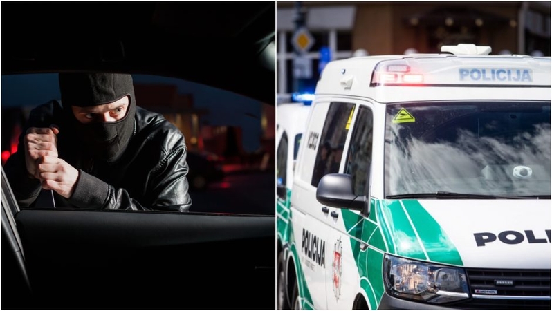 Vilniuje pavogtas automobilis „Nissan X-Trail“, nuostolis – 14 tūkst. eurų