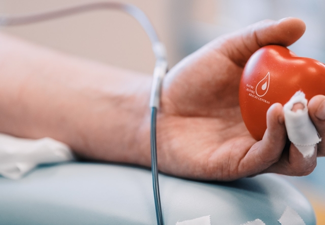Kraujo donorai padėjo išsaugoti Aurimo gyvybę