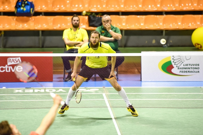 Badmintono turnyro finale – K. Navicko nesėkmė