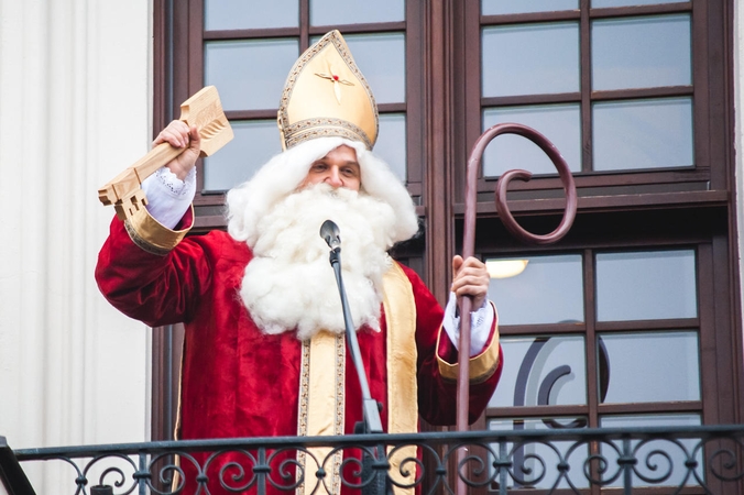 Miesto raktai patikėti šv. Mikalojui