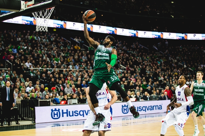 Šauniai žaidęs "Žalgiris" po dramatiškos kovos pripažino CSKA  pranašumą (komentarai)