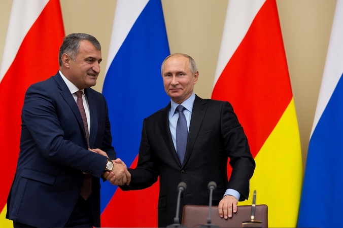 Anatolijus Bibilovas ir Vladimiras Putinas