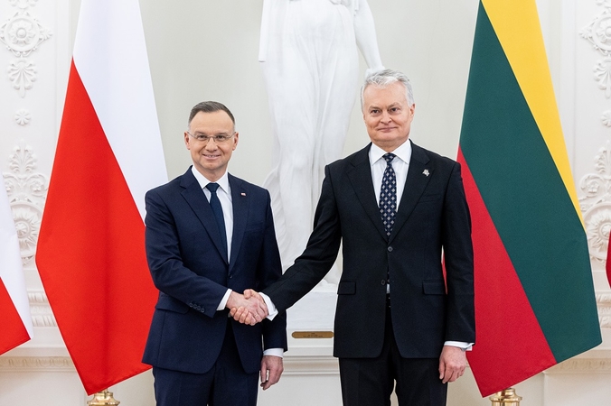 Andrzejus Duda ir Gitanas Nausėda