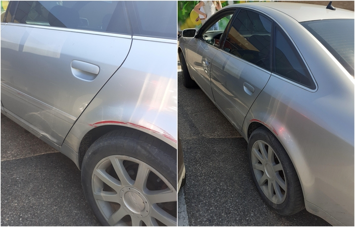 Alytuje apgadintas automobilis: policija ieško kaltininko ir liudininkų
