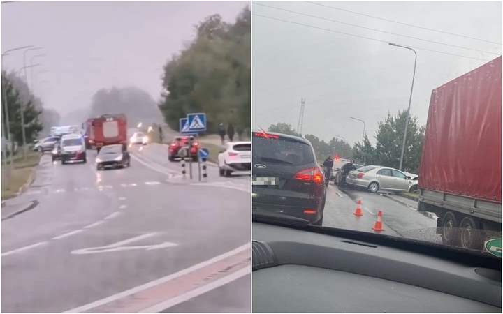 Po BMW ir „Toyota“ avarijos Alytuje nukentėjo penki žmonės