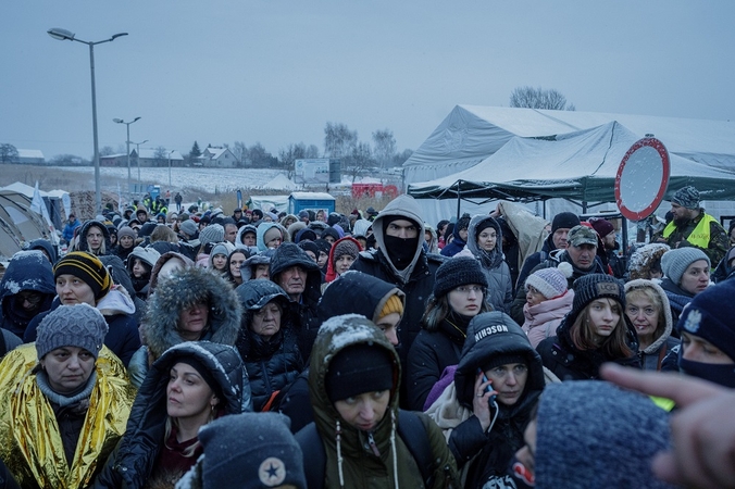 Ukraina ir Rusija susitarė dėl tolesnės gyventojų evakuacijos iš kovos veiksmų zonų
