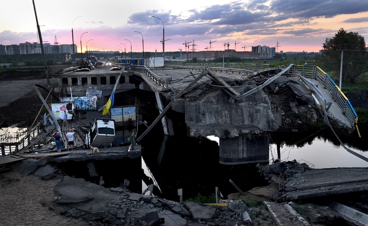 Sjeverodonecke Ukrainos kariams iškėlė ultimatumą: pasiduoti arba mirti – kitos išeities nėra